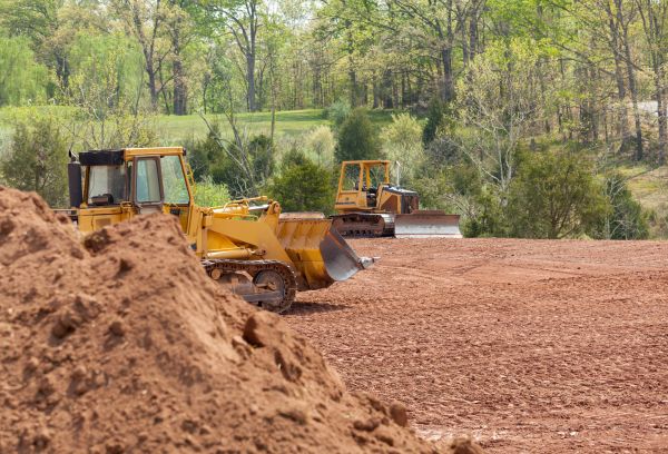 Bulldozer Land Clearing in Bozeman