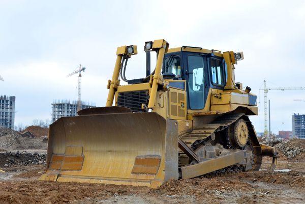 Bulldozer Site Clearing in Bozeman